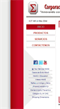 Mobile Screenshot of corporacionsigma.com
